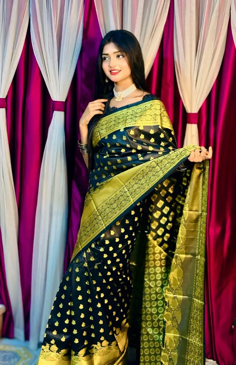 Traditional Sirajganj Soft Silk Katan Benarasi Saree (সিরাজগঞ্জের অরিজিনাল সফট সিল্ক কাতান বেনারসি শাড়ি)