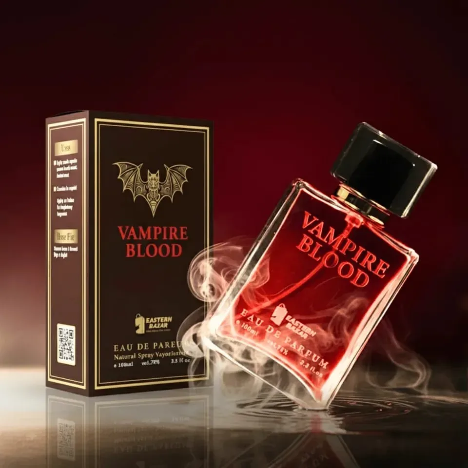 Vampire Blood Eau de Parfum for Men & Women (Unisex Floral & Woody Perfume)