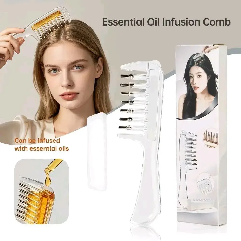 Essential Oil Infusion Hair Massage Comb