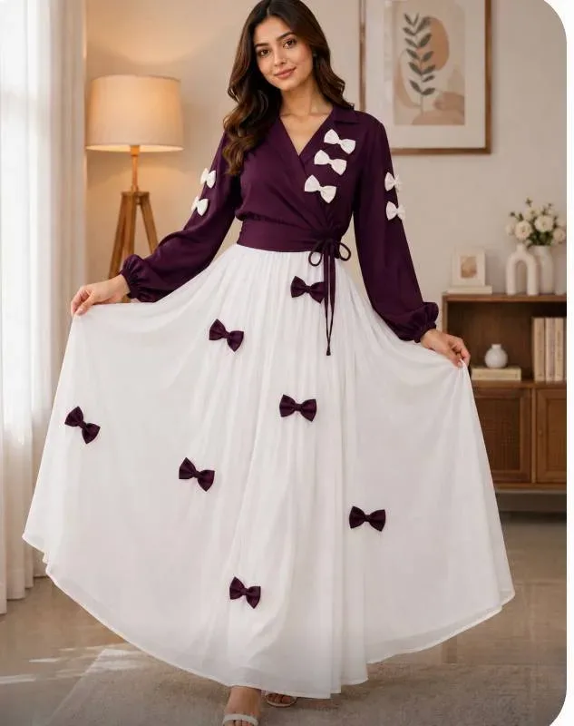 Stylish Zafran Fabric Tops & Skirt Set | স্টাইলিশ জাফরান ফেব্রিক্স টপস এবং ইস্কাট (স্কার্ট) সেট